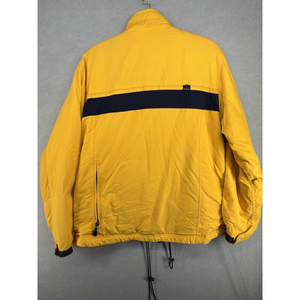 Vintage Abercrombie & Fitch A92 Fleece Lined Winter Ski Jacket Yellow Men's Sz S - Picture 2 of 14